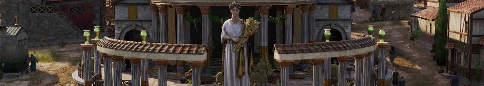 Anno 117 Pax Romana ceres temple in pax romana