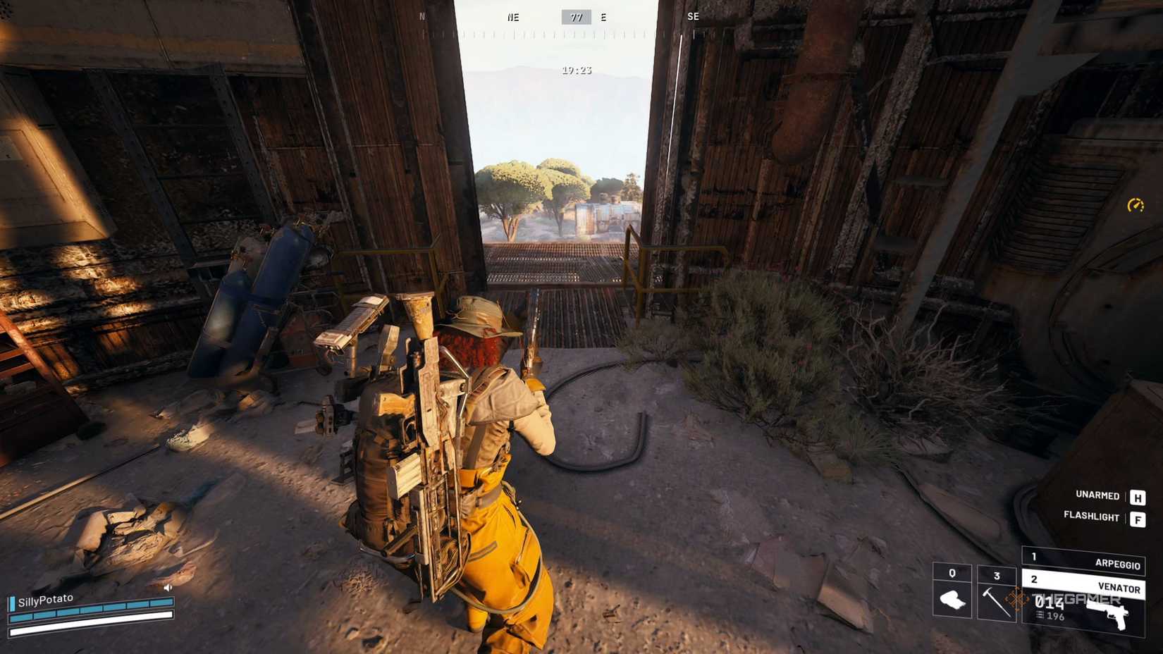 Arc Raiders location to hoist raider flag.