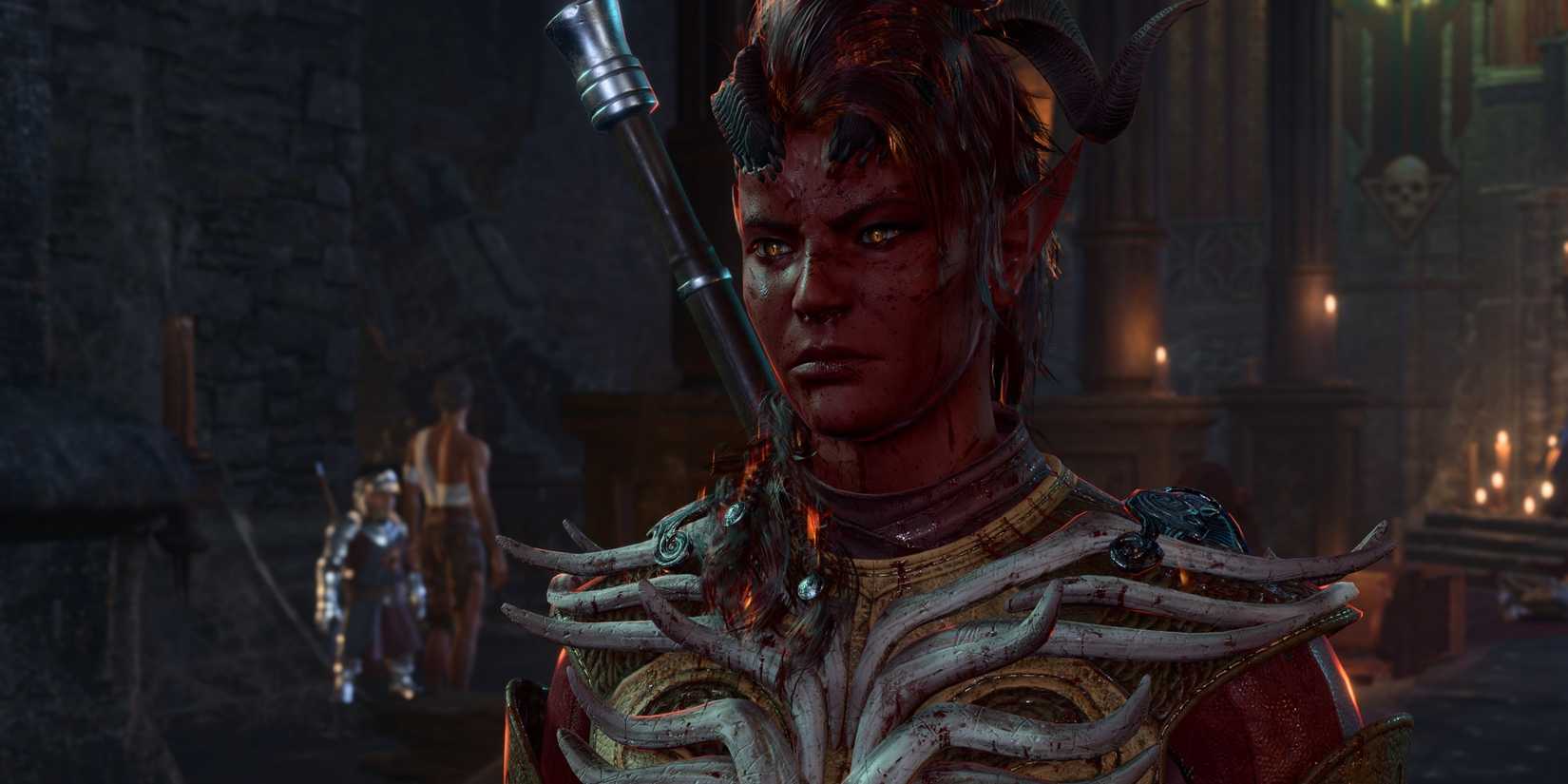 Baldur's Gate 3 Karlach Speaking With PC