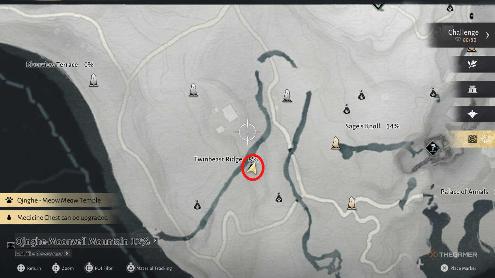 Bamboo task near twin beast ridge in Where Winds Meet.