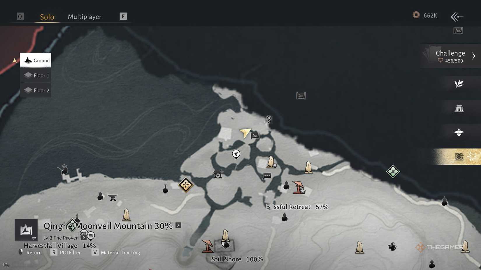 The entrance to the Dreamscape version of Blissful Retreat in Where Winds Meet.