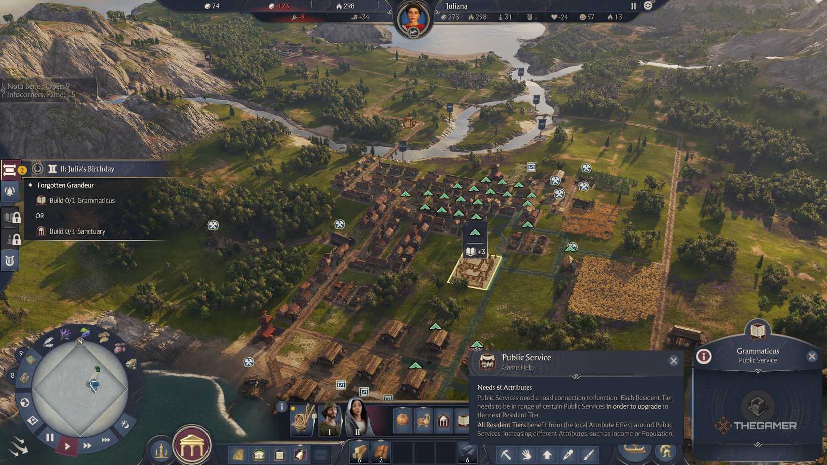 Building a Grammaticus in Anno 117.