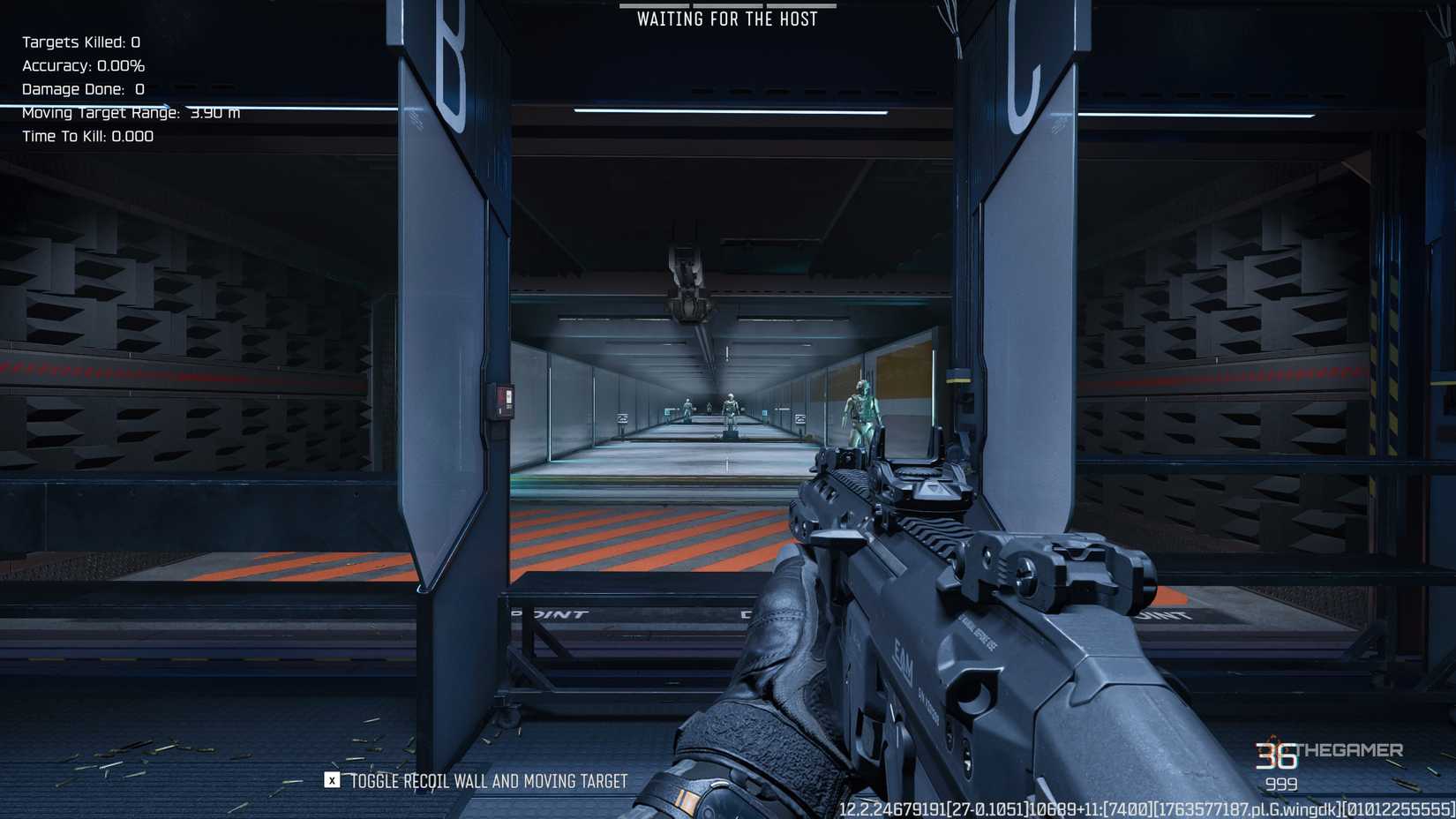 An overview of a fully kitted out Dravec 45 in the Firing Range, showcasing its improved accuracy in Call of Duty: Black Ops 7.