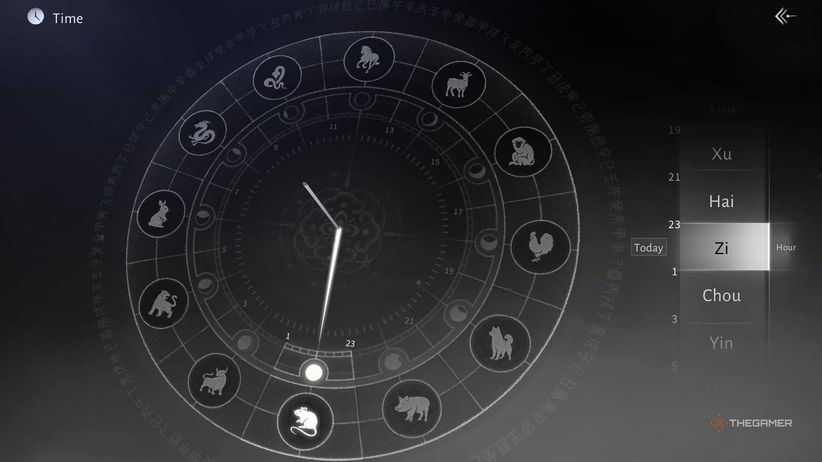 Changing the time in Where Winds Meet.