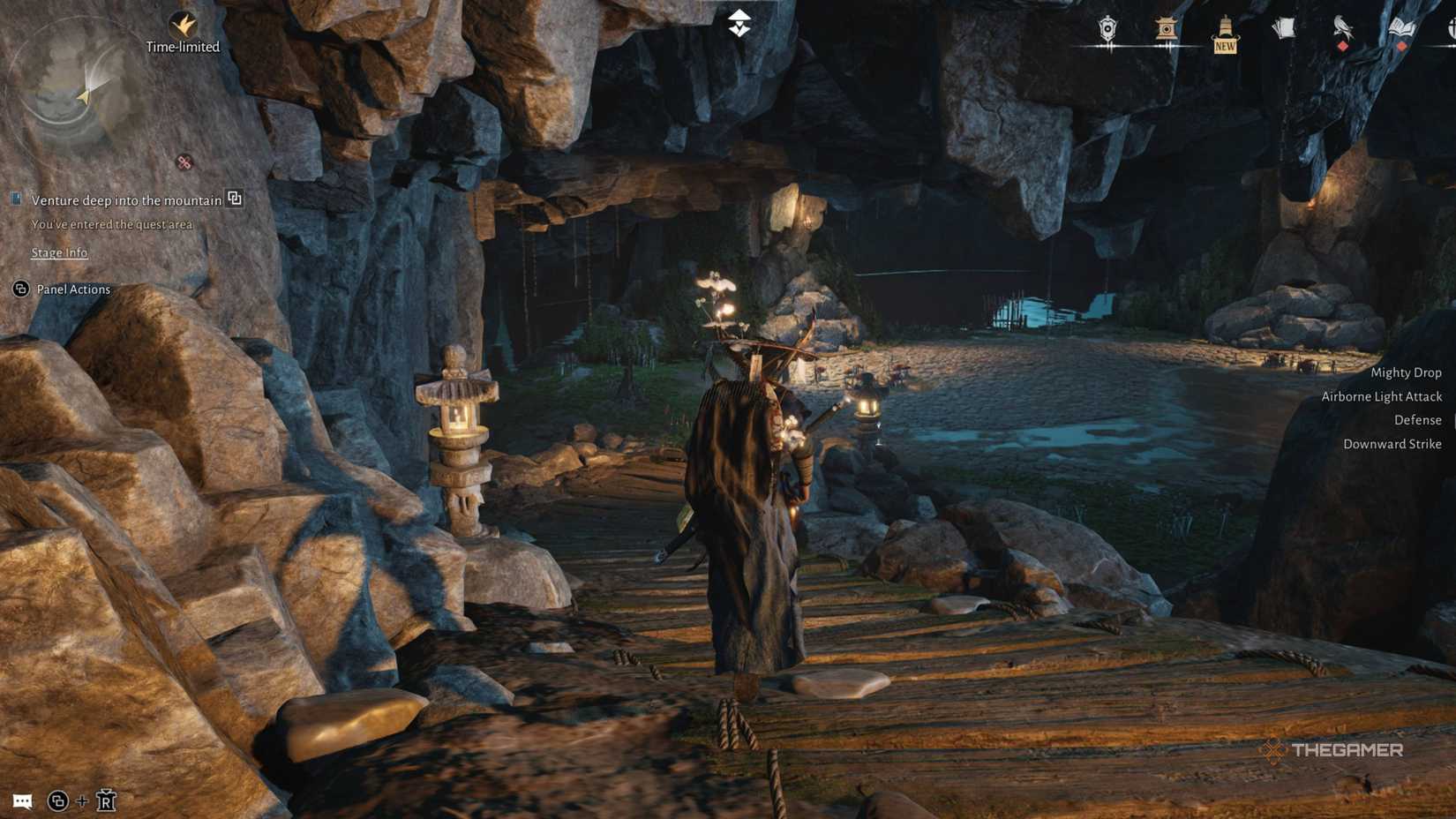 Entering the albino bear arena in where winds meet.