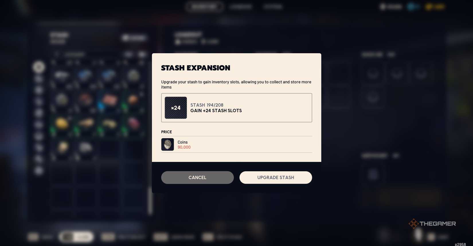 Expanding your stash in Arc Raiders.