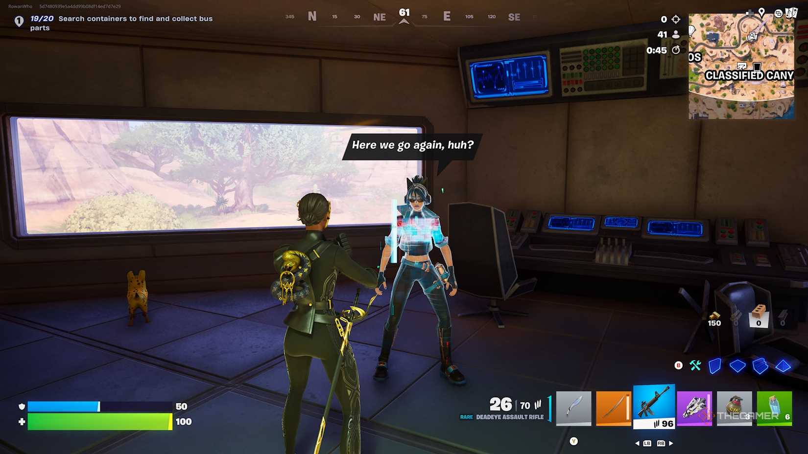 Fortnite Heroic Hope NPC.