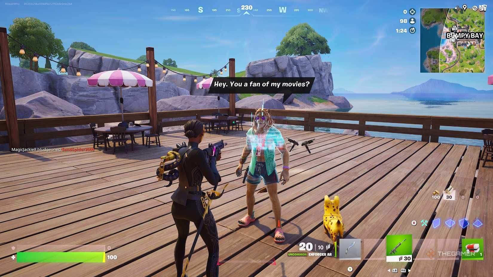 Fortnite Kingston NPC.