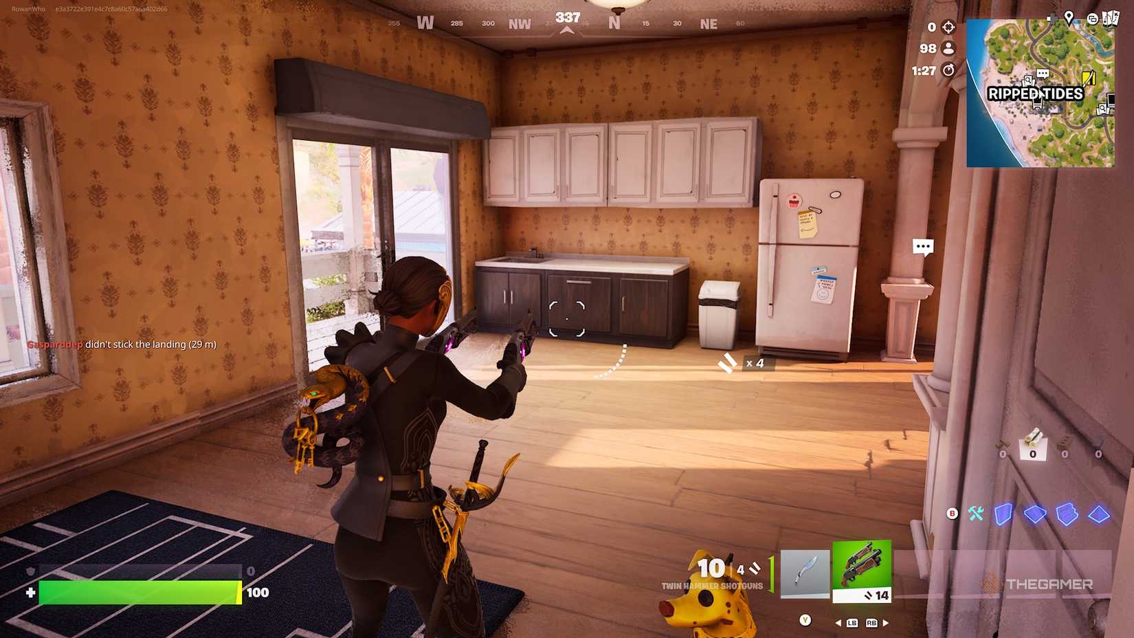 Fortnite Twin Hammer Shotguns.