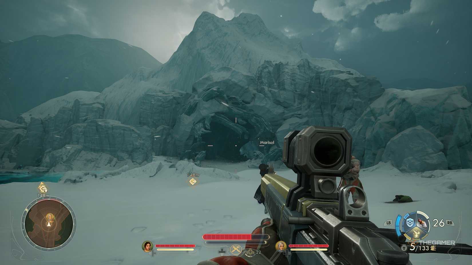 Ice cave in The Outer Worlds 2.