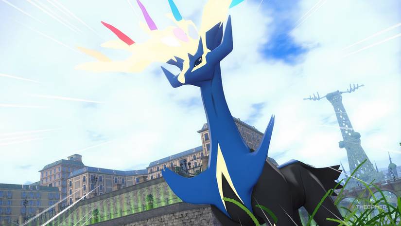 Xerneas in Pokemon Legends: Z-A.