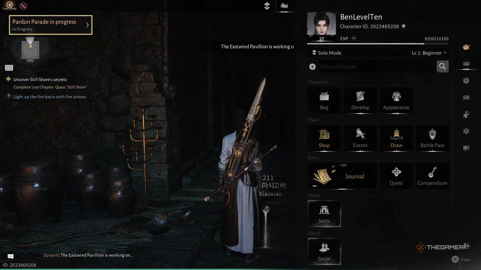 Инициируем Pardon Parade в Where Winds Meet.