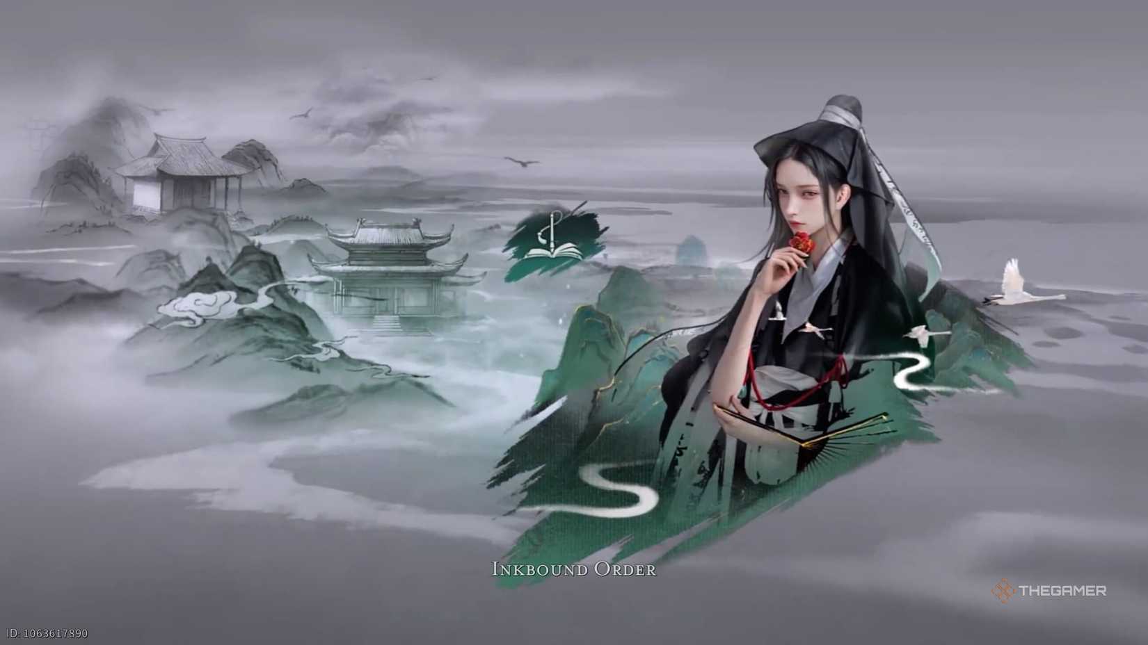 Introduction to Where Winds Meet showing the Inkbound Order Sect information.