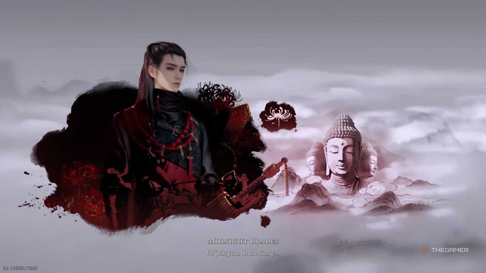 Introduction to Where Winds Meet showing the Midnight Blades Sect information.