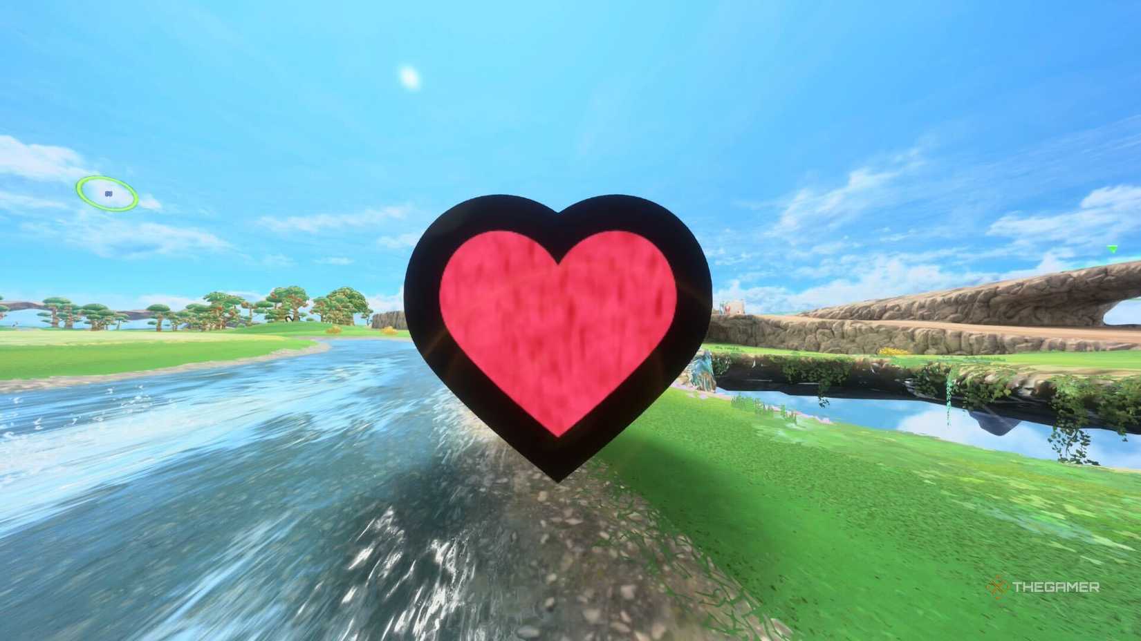 The HP stat in Kirby Air Riders.