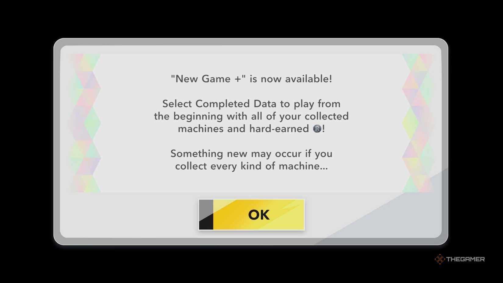 New Game Plus in Kirby Air Riders.