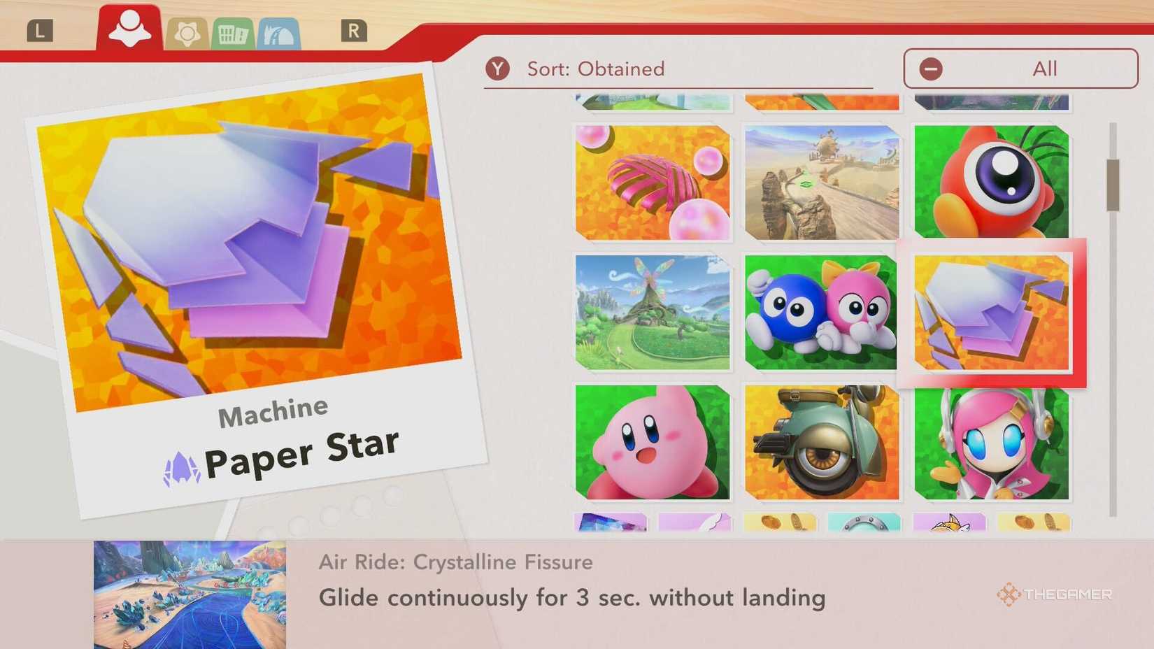 Unlocking the Paper Star in Kirby Air Riders