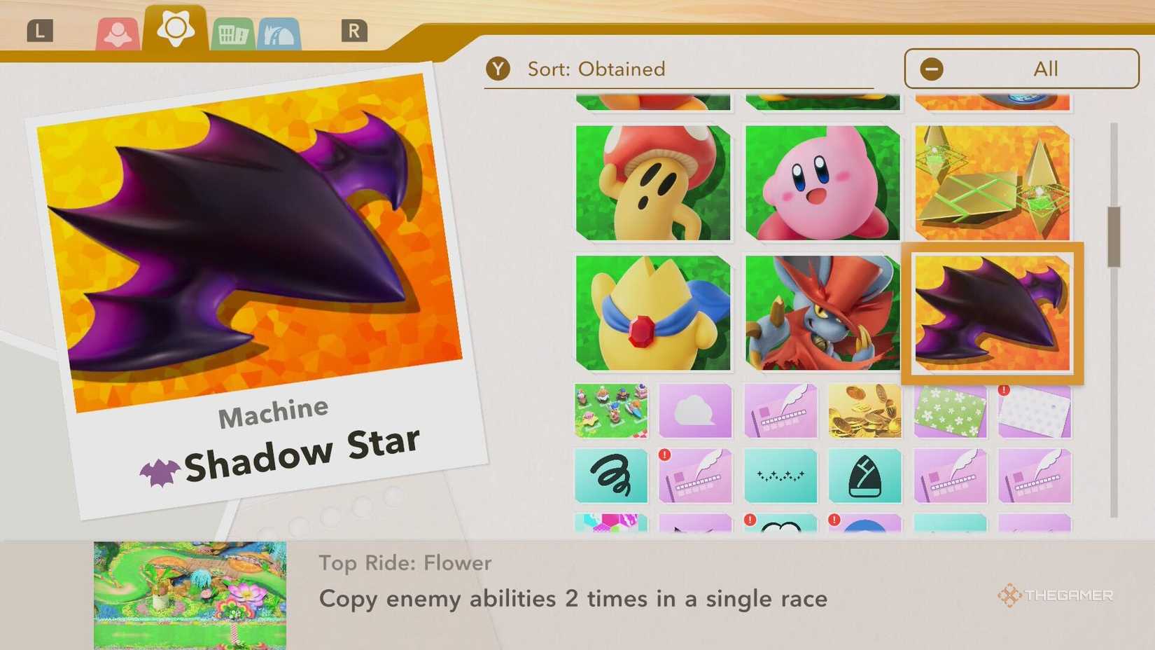 Unlocking the Shadow Star in Kirby Air Riders