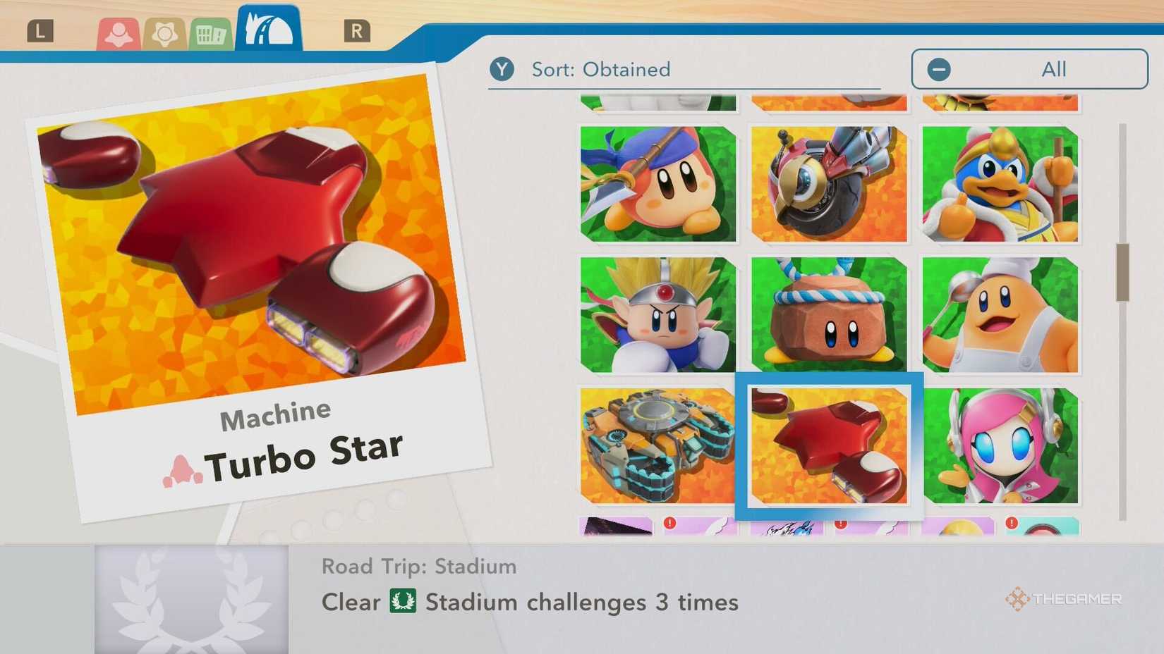 Unlocking the Turbo Star in Kirby Air Riders