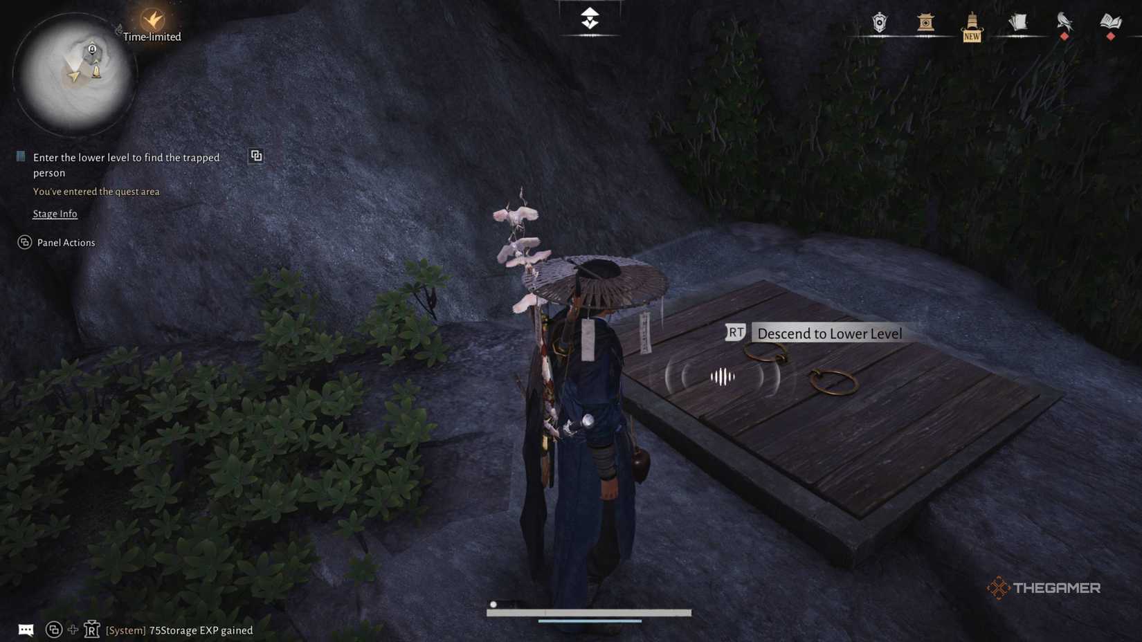 Looking at a secret cellar door in where winds meet.