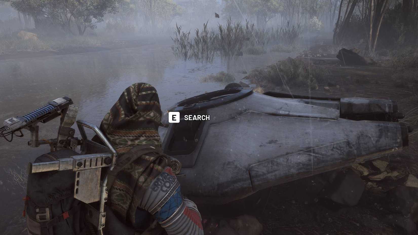 Looting Arc Husk in Arc Raiders