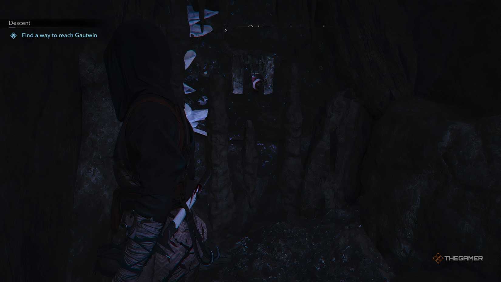 Naoe finding another explosive banner in the Attack on Titan story quest in Assassin’s Creed Shadows.