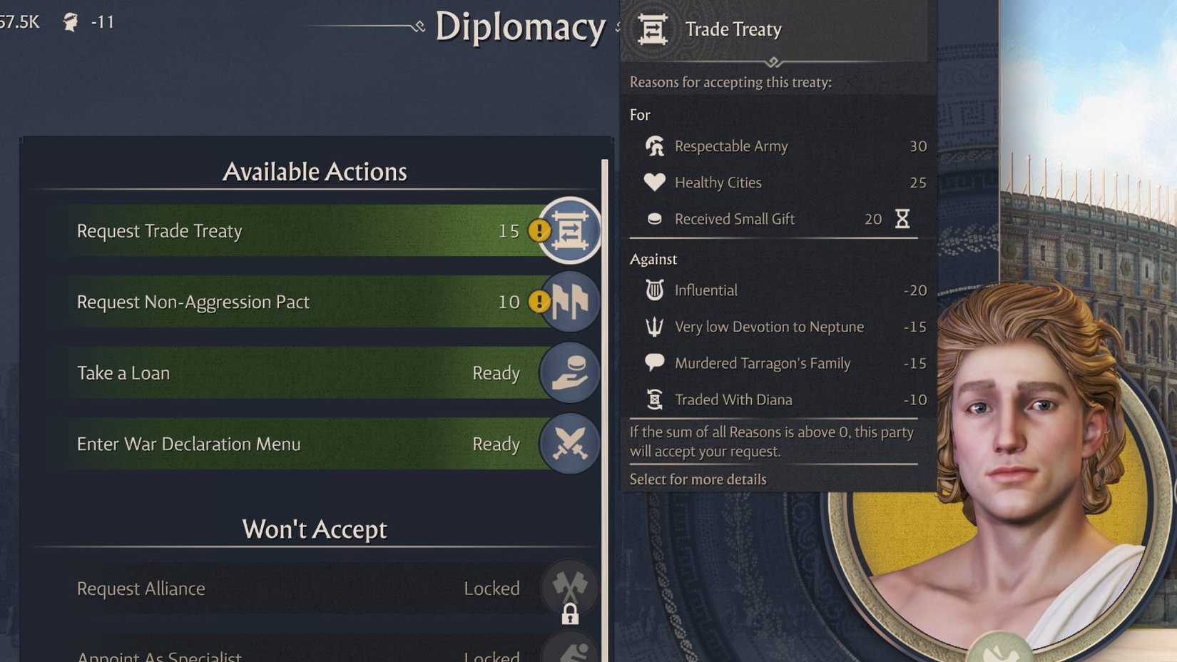 Pax Romana trade treaty.