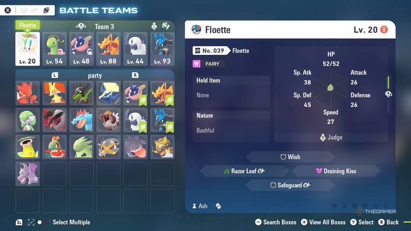 A Best Challenge Run Canon Team in Pokemon Legends: Z-A.