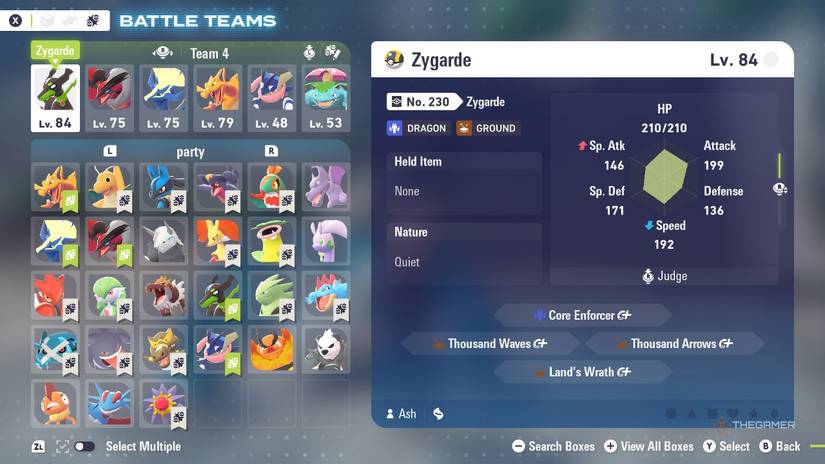 Pokemon Legends Z-A Best Late Game Teams Option D 7