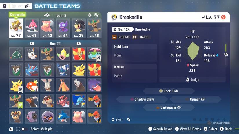 The Best Nuzlocke Teams Option B in Pokemon Legends: Z-A.