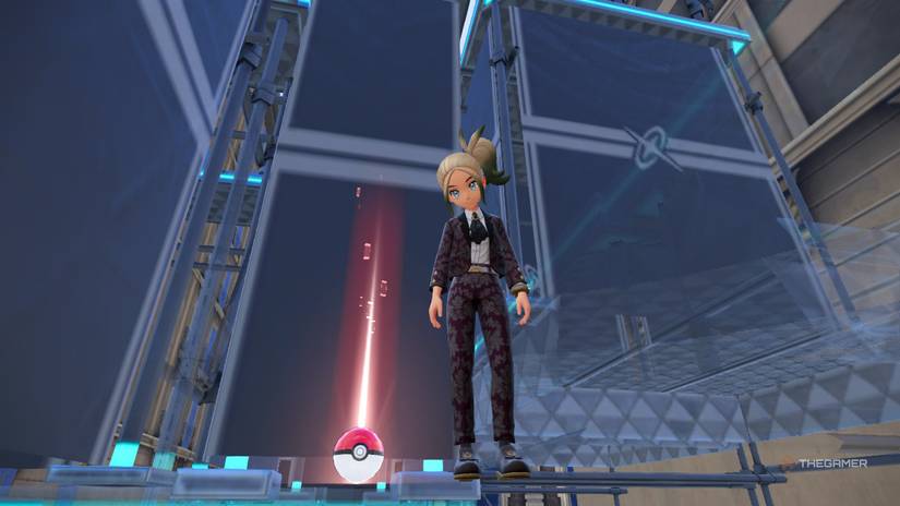 A Random Great Ball Pickup on the ground in Pokemon Legends: Z-A.