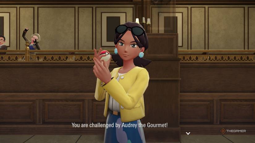 A Trainer in Pokemon Legends: Z-A.