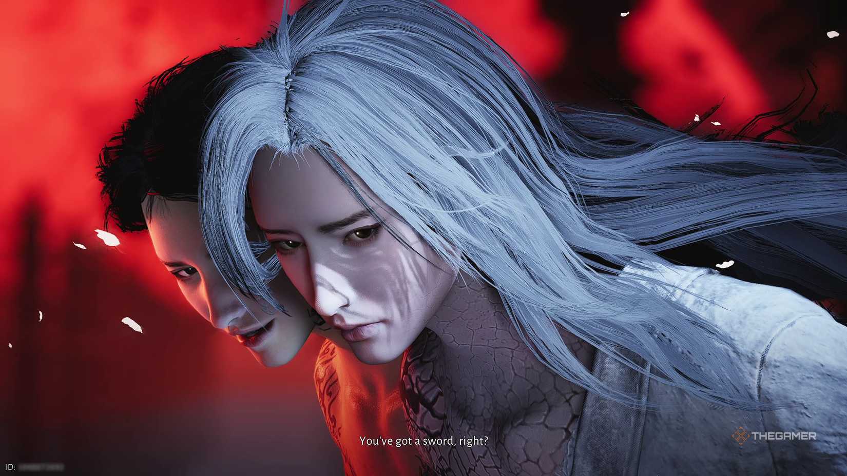 Qianye's two halves in Where Winds Meet.