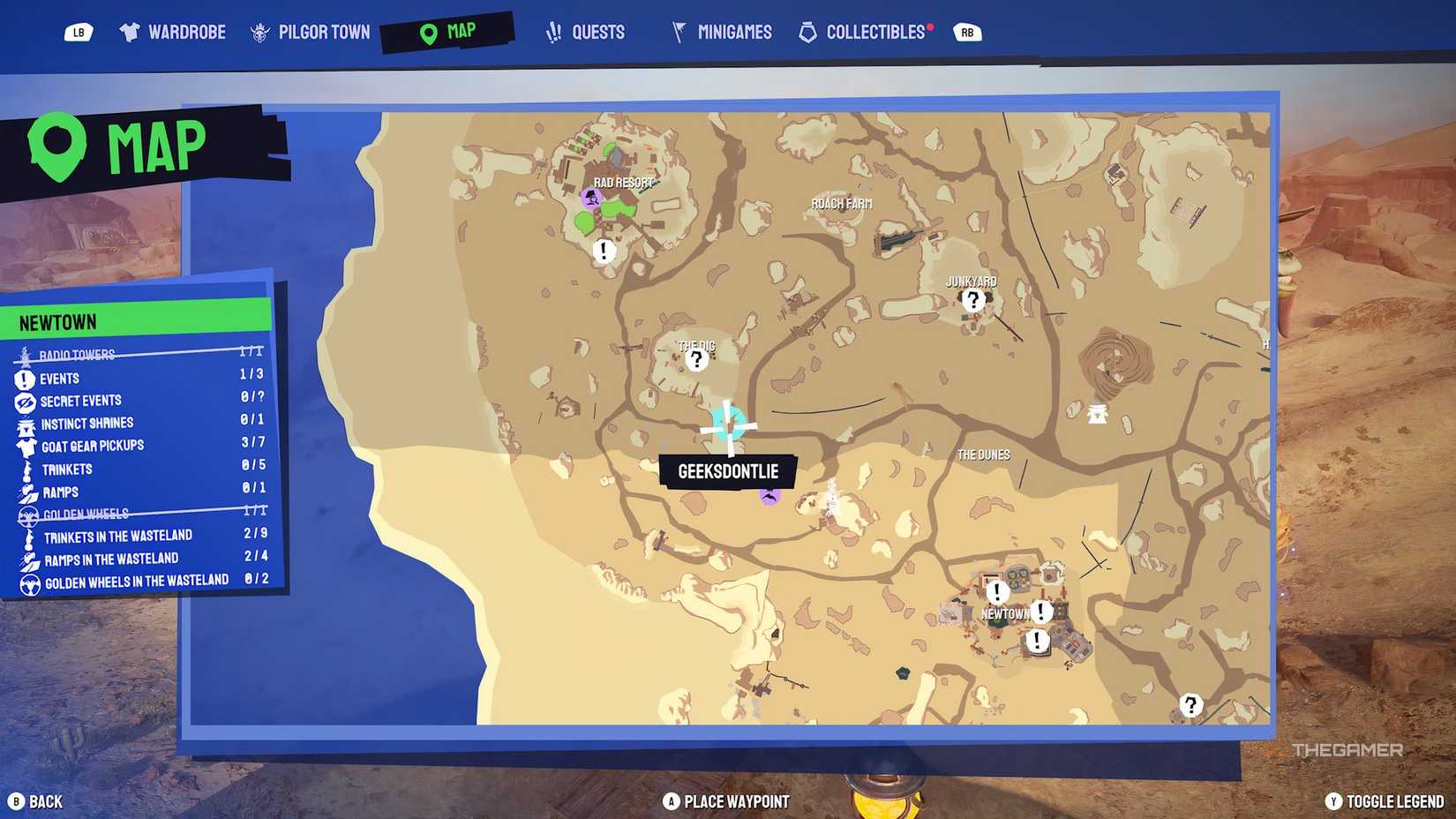 Ramp 2 location on the map in Goat Simulator 3.-1