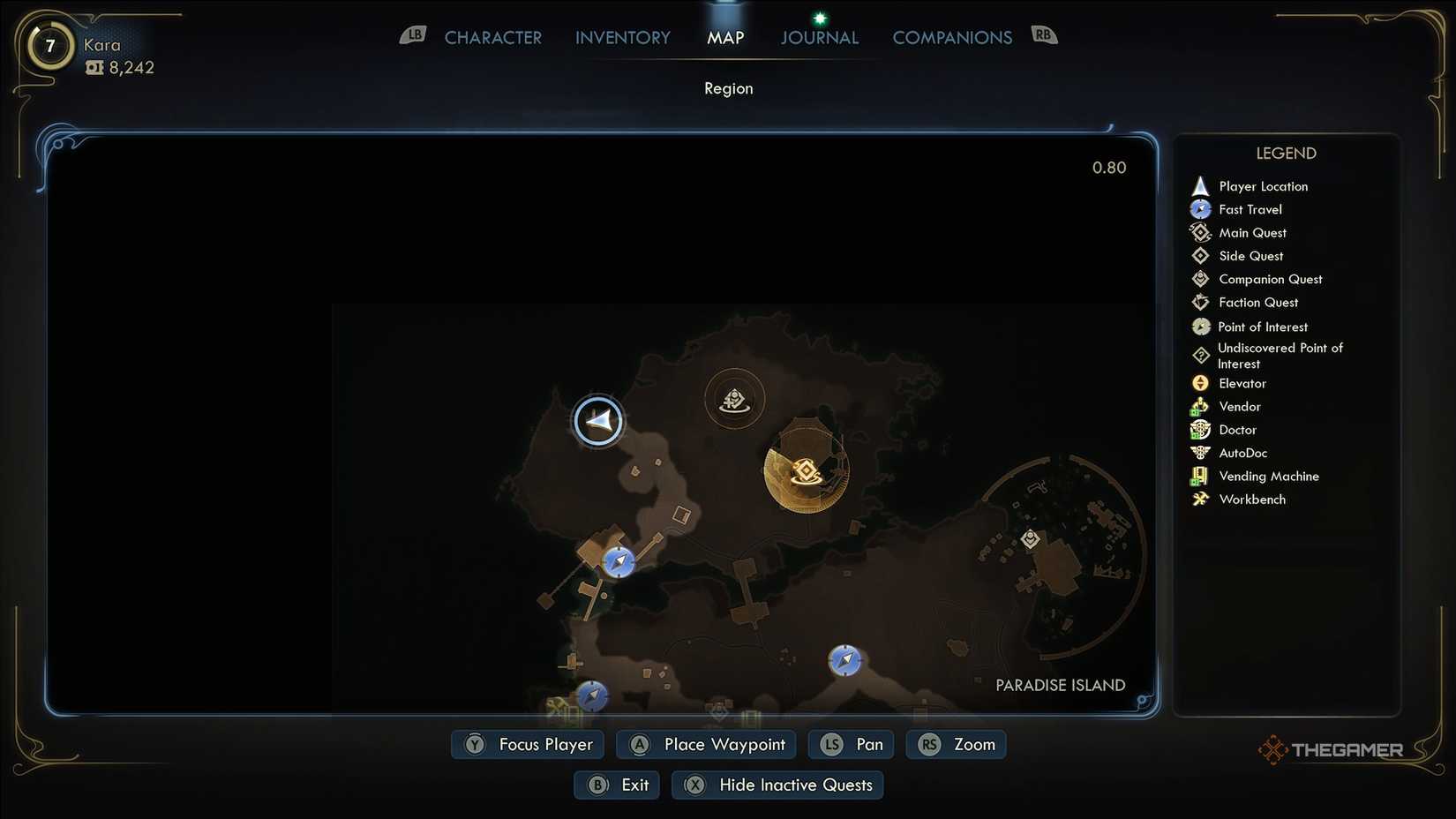 Science Adventures Quarterly volume 10 map location in The Outer Worlds 2.