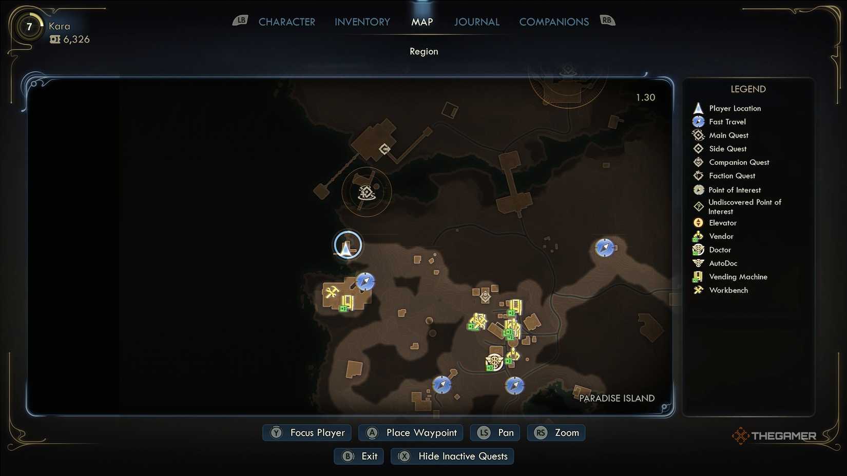 Science Adventures Quarterly volume 3 map location in The Outer Worlds 2.