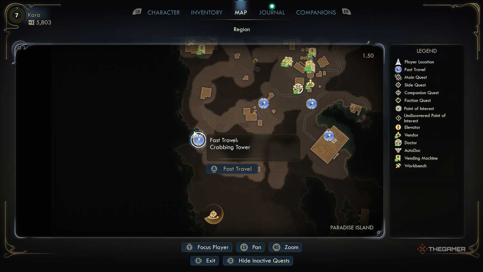 Science Adventures Quarterly volume 8 map location in The Outer Worlds 2.