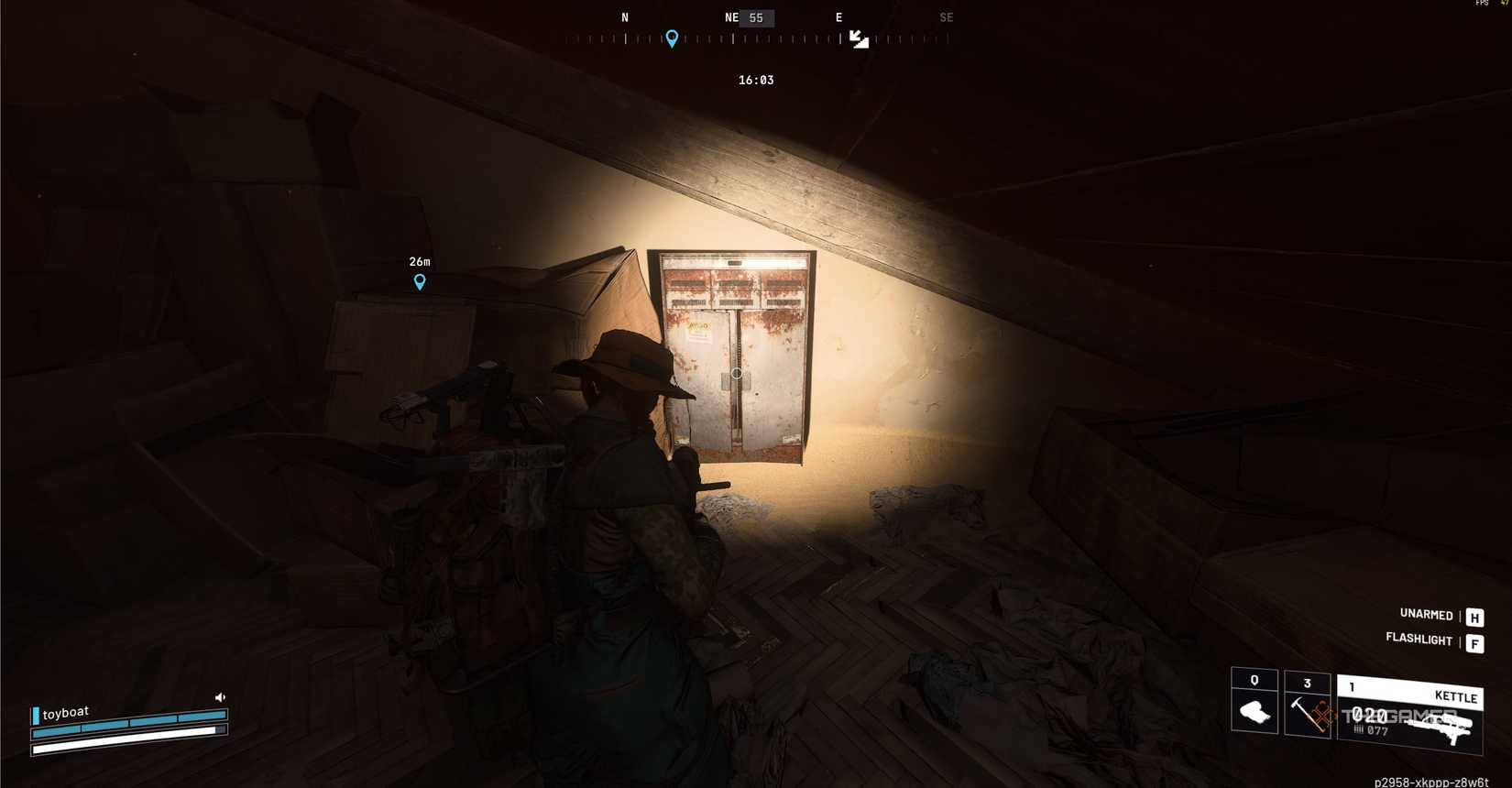 A Security breach container being looted in Arc Raiders.