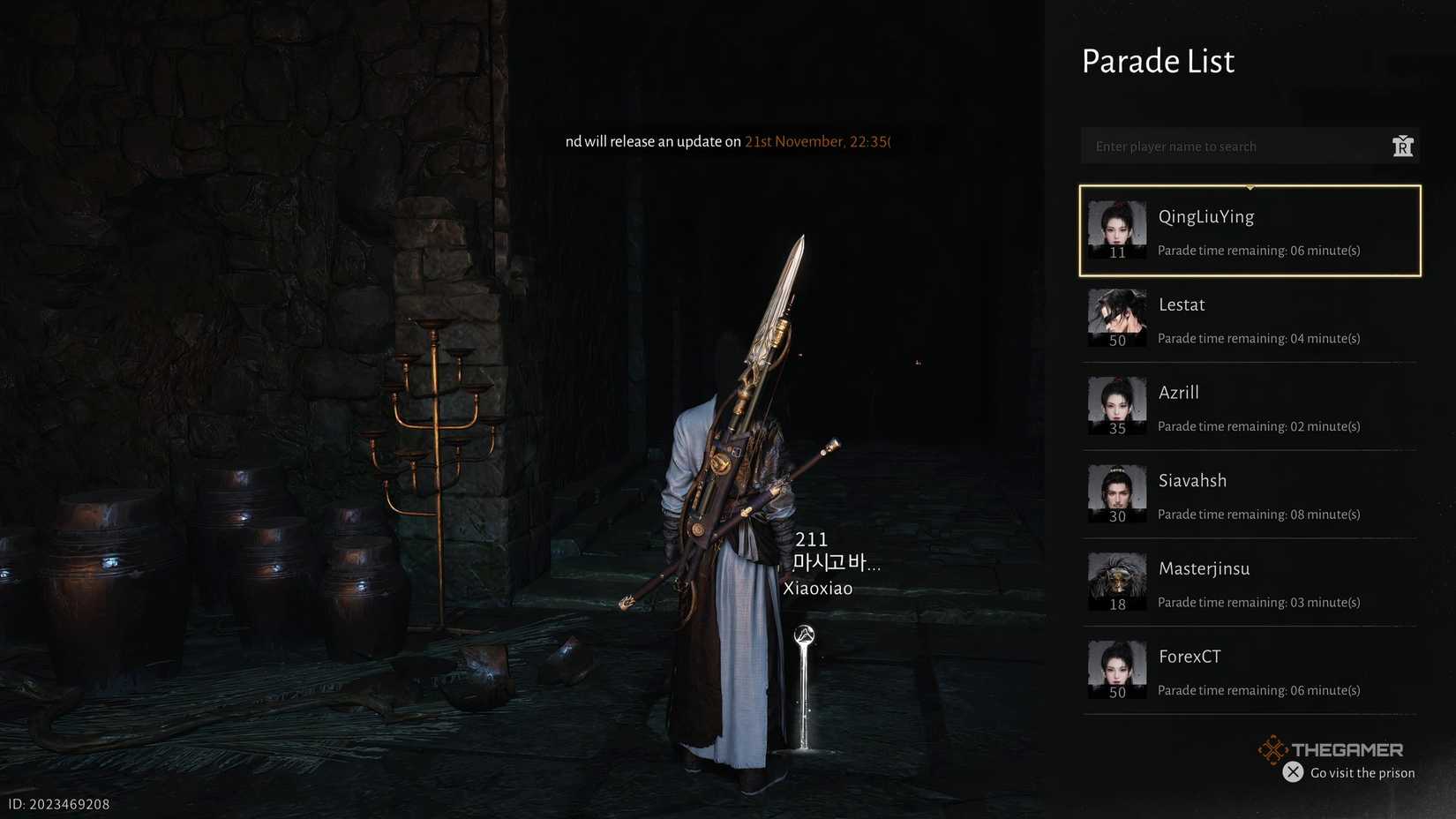 Выбираем Pardon Parade в Where Winds Meet.