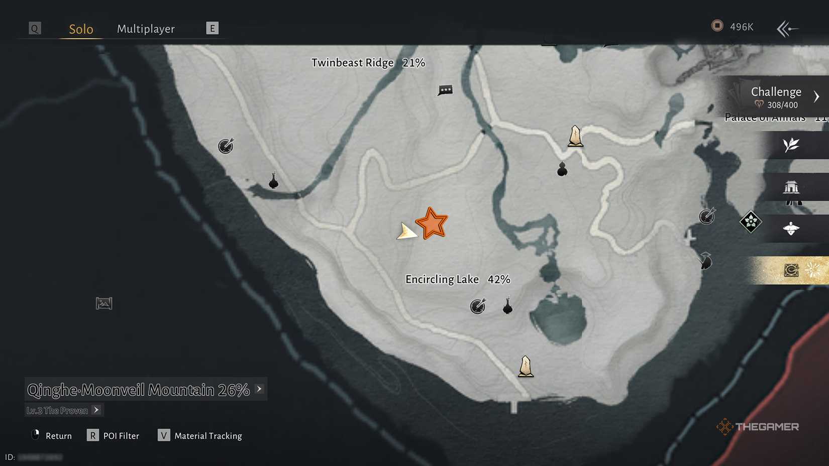 The location of the Snake Doctor boss fight in Where Winds Meet.