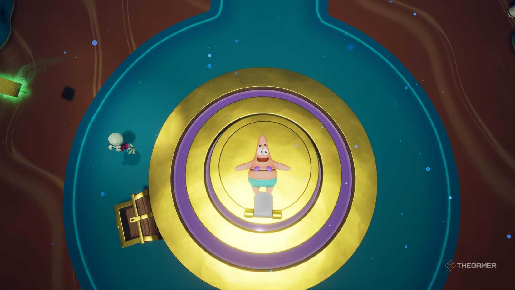 Patrick as a Mermaid in SpongeBob SquarePants: Titans of the Tide.