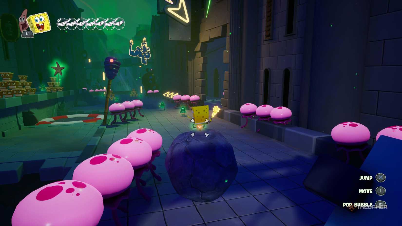 The second Hoff TV in Atlantis City in SpongeBob SquarePants: Titans of the Tide.