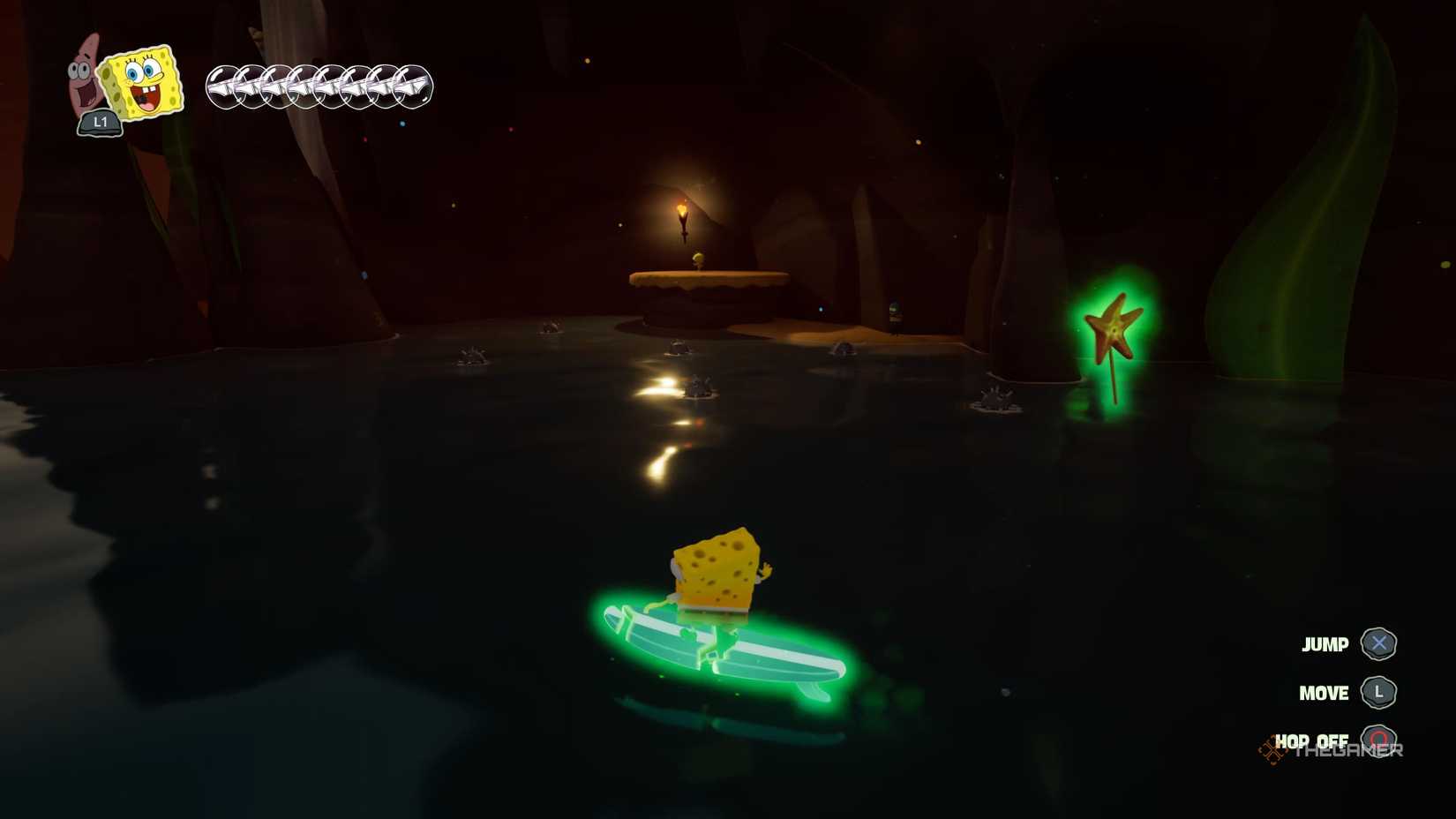 The first Hoff TV in SpongeBob SquarePants: Titans of the Tide.