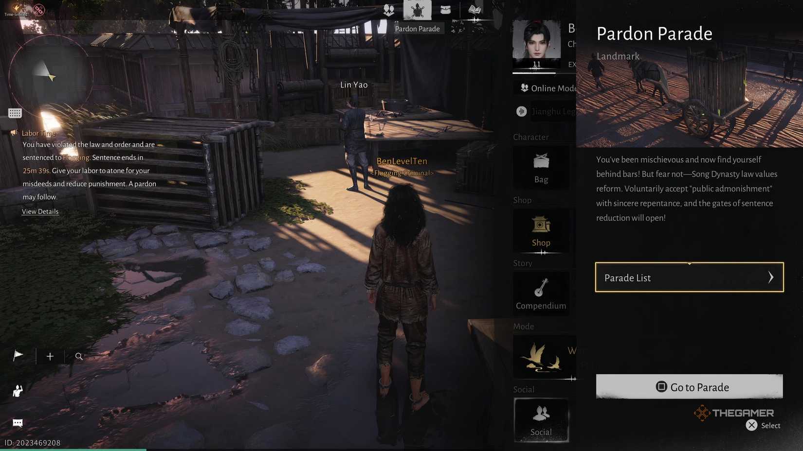 Запускаем Pardon Parade находясь в тюрьме в Where Winds Meet.