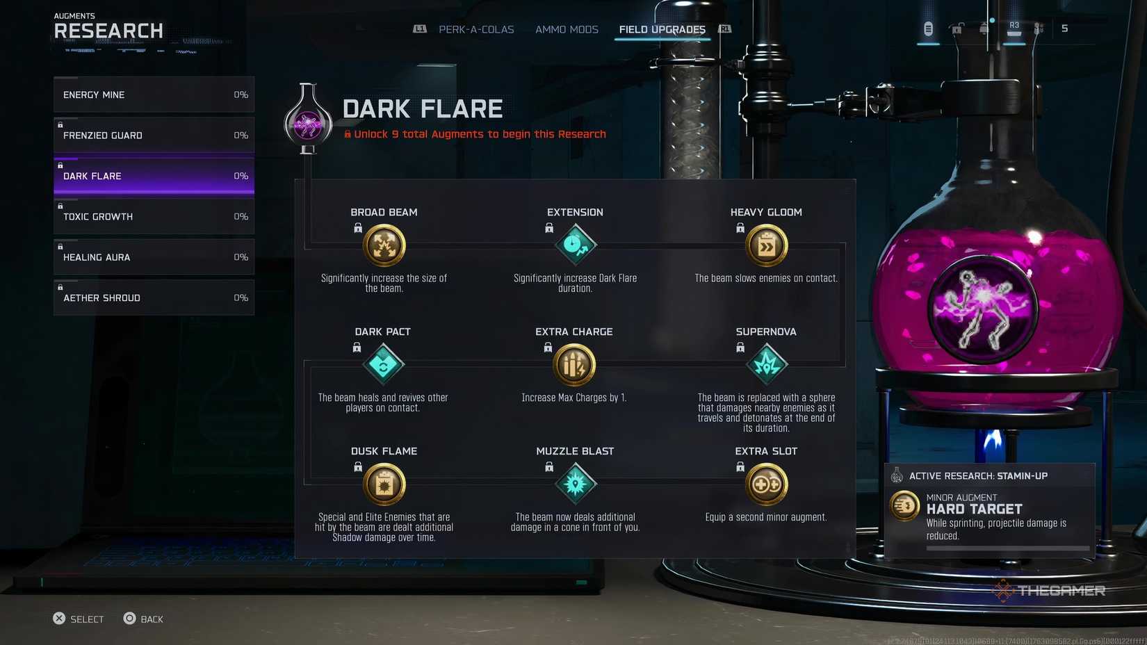 The Dark Flare Field Upgrade in Call of Duty: Black Ops 7 Zombies with its unlock requirements