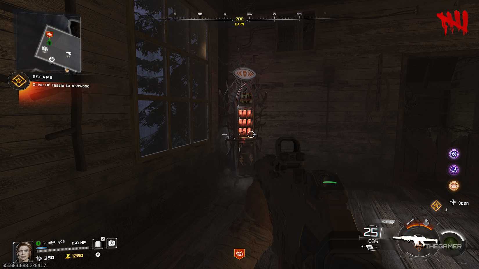 The Death Perception machine in Call of Duty: Black Ops 7.