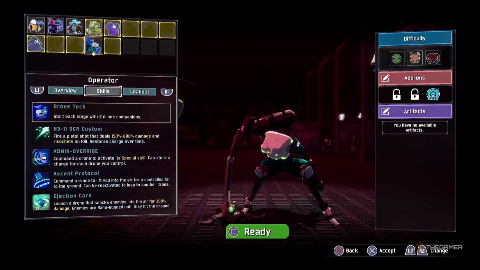 The Drone Tech skill for the Operator in Risk of Rain 2.