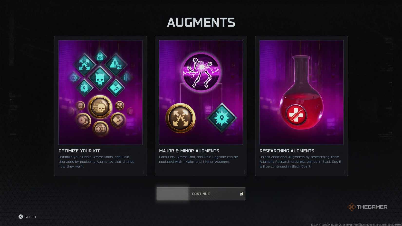 The intro explainer of what Augments are in Call of Duty: Black Ops 7 Zombies