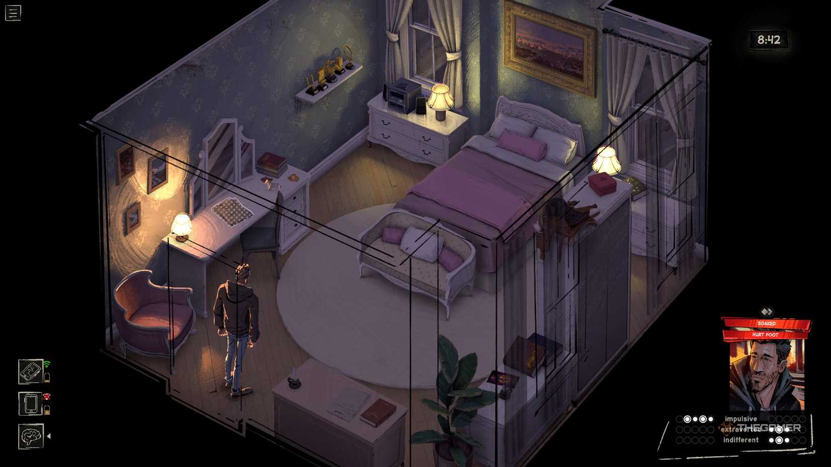 The lock system documents in the Kay house in Rue Valley.