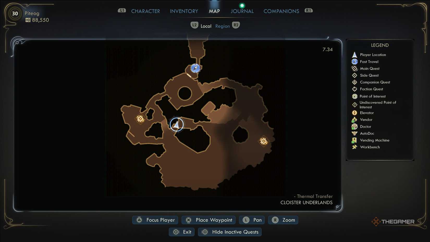 The Outer Worlds 2 auxillary pump readjustment kit location.
